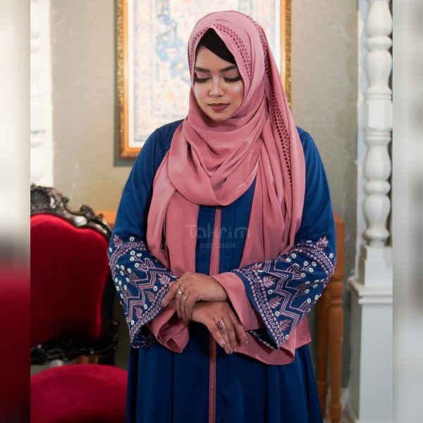 Zahra Veil - Navy Blue