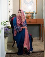 Zahra Veil - Navy Blue - Image 2