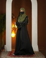 Sayra Abaya - Black - Image 5